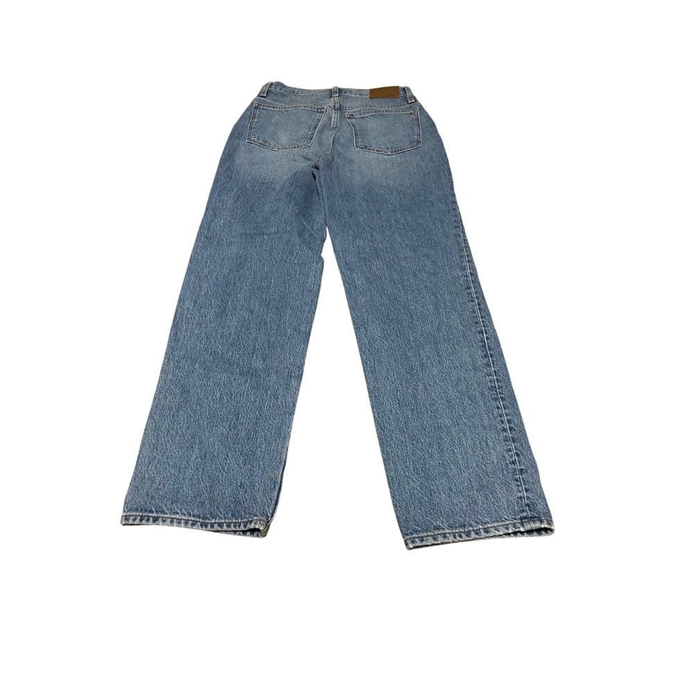 Madewell The Perfect Vintage Straight Jean Medium Wash High Rise Denim 24 I01 - Picture 2 of 6